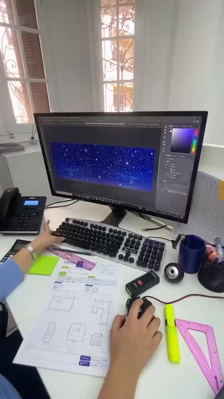 سقف کاذب .سقف کشسان. باریسول .آسمان مجازی.سقف کششی|خدمات پیشه و مهارت|اصفهان, مشکین|دیوار