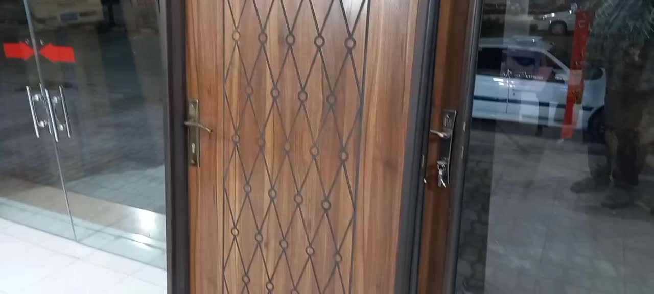 درب اتاقی چوبی با چهارچوب از دم قسط (بدون پول پیش)|مصالح و تجهیزات ساختمان|بم, |دیوار