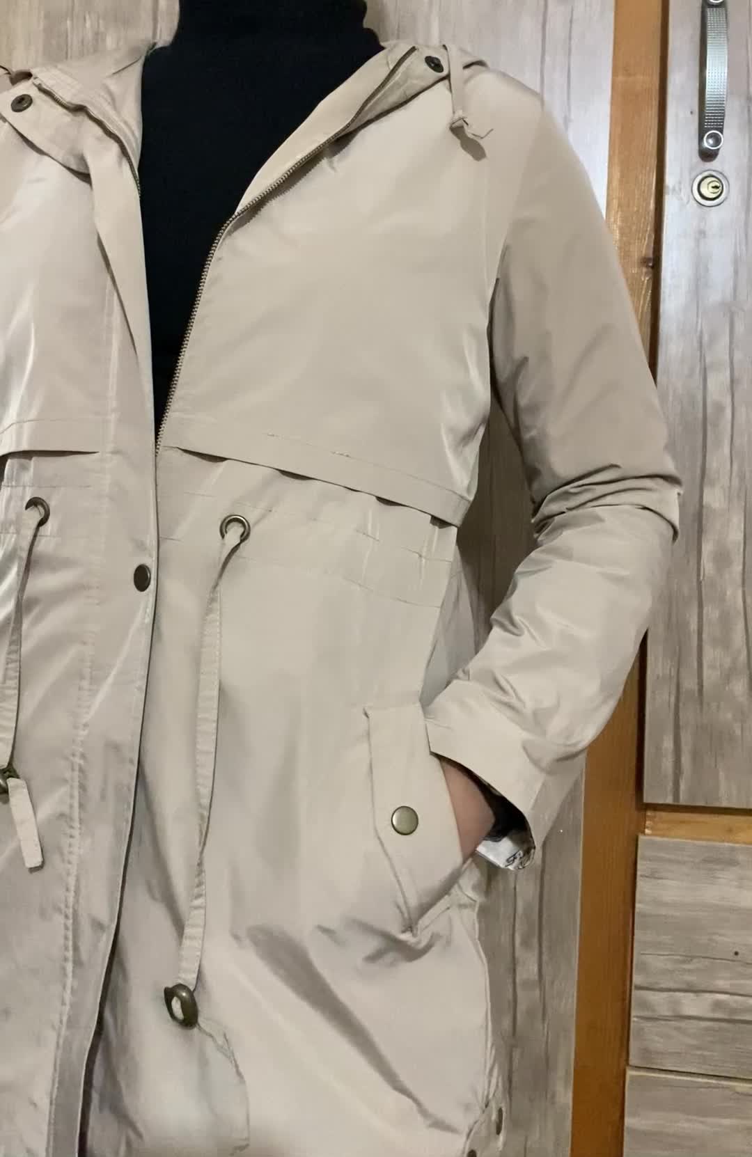 بارونی ضد آب و ضد باد آستر دار (نو)|لباس|گرگان, |دیوار