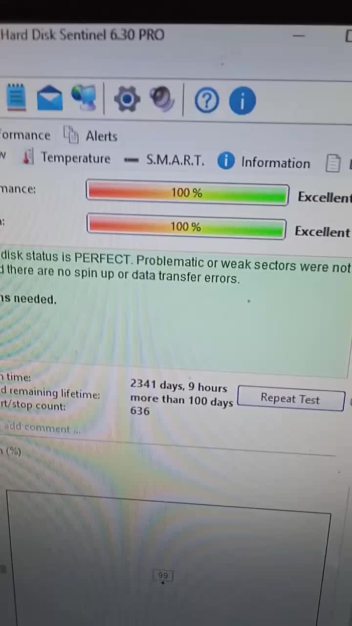 هارد یک ترا سلامت100|قطعات و لوازم جانبی رایانه|فاضل آباد, |دیوار