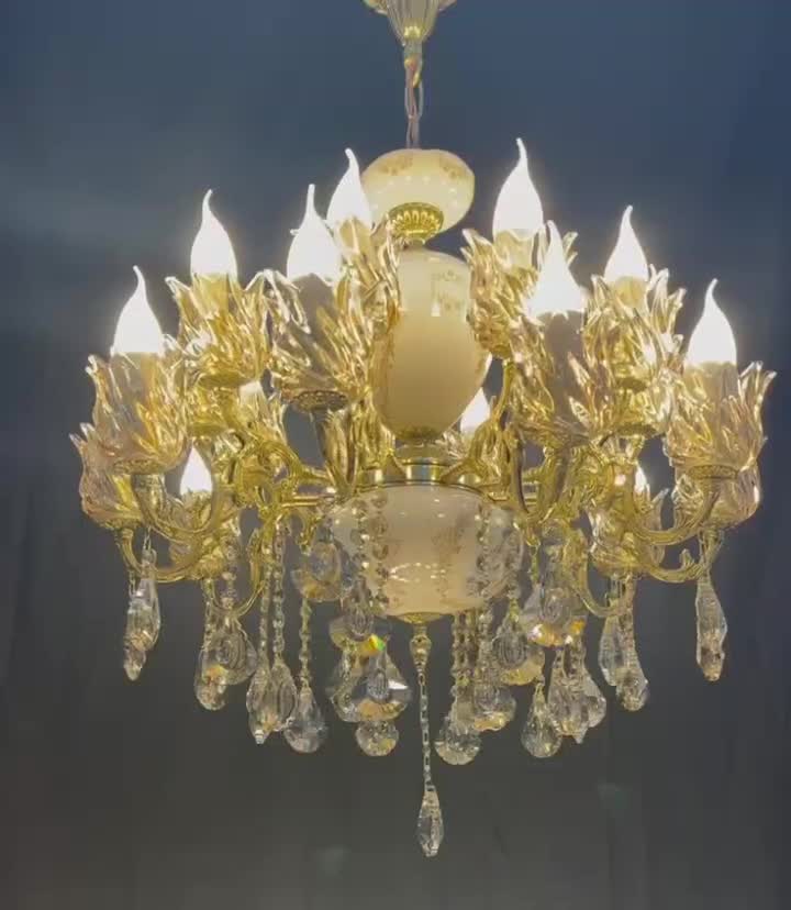 لوستررویال رامابرنجی ۹+۹+۲.روشنایی برنجKO noor 098|لوستر و چراغ آویز|تهران, نعمتآباد|دیوار