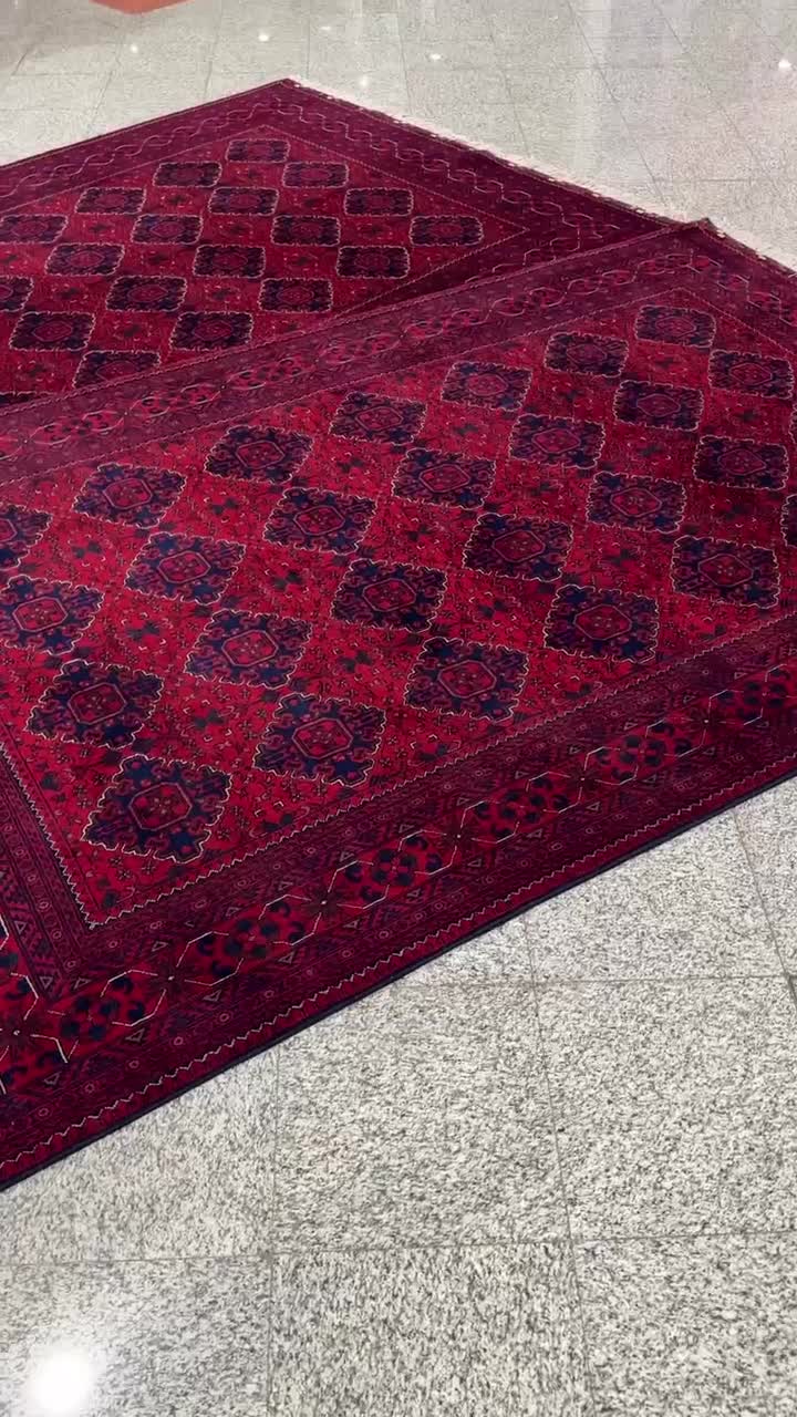 فرش دستباف ۶متری لاکی نقش خامیاب/اقساطی|فرش|مشهد, سجاد شهر|دیوار