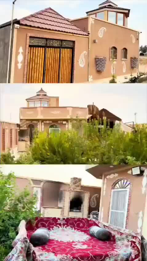 اجاره روزانه/هفتگی/ماهانه ویلا ۱ متری|اجارهٔ کوتاه‌مدت ویلا و باغ|میبد, |دیوار