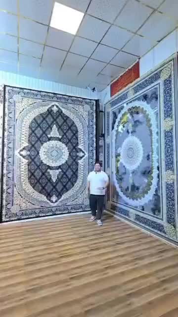 فرش اهورایی1200شانه 12 متری مدل هستی کده 9750|فرش|شیراز, ریشمک|دیوار