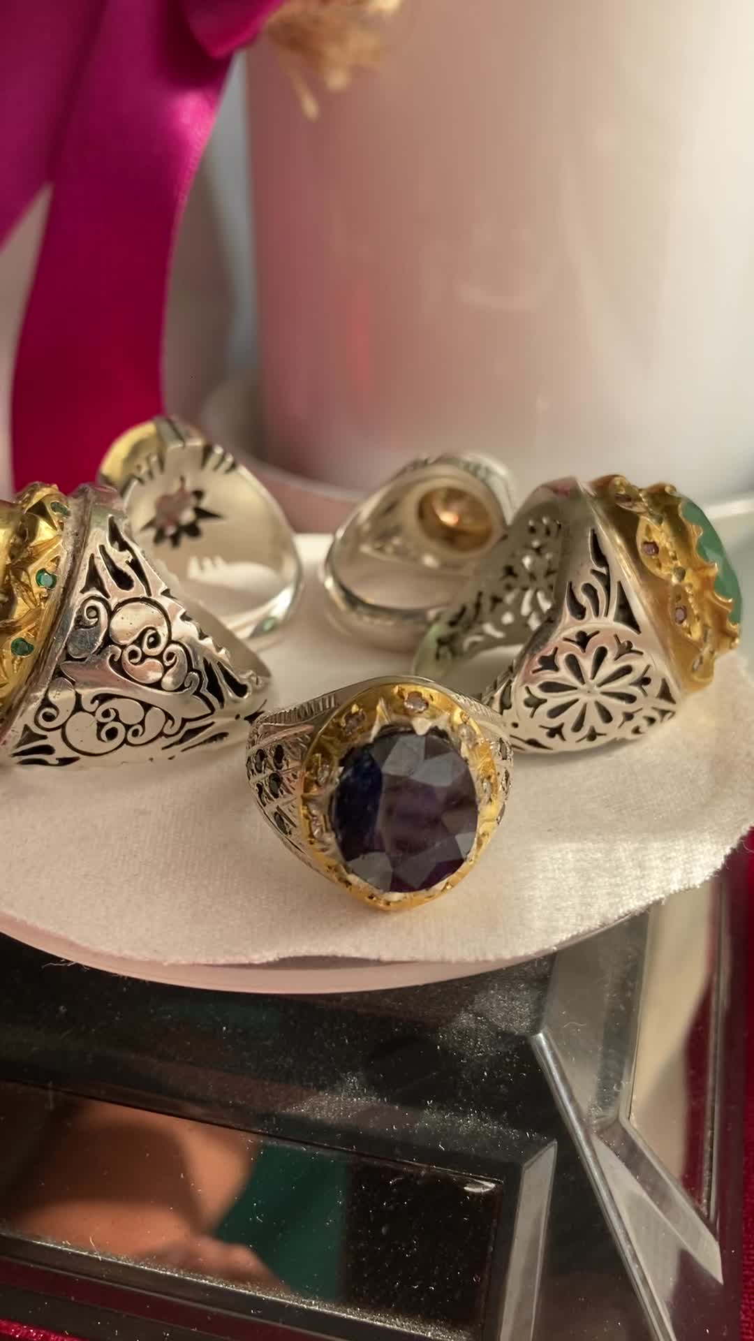 انگشترهای نقره فیروزه و جواهری|جواهرات|تهران, پونک|دیوار