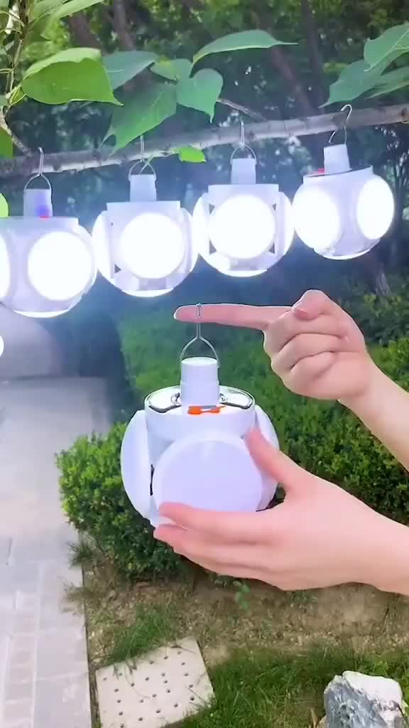 چراغ خورشیدی اضطراری توپی 5 پره کمپ+پرداخت درمحل|کوهنوردی و کمپینگ|تهران, حمزهآباد|دیوار