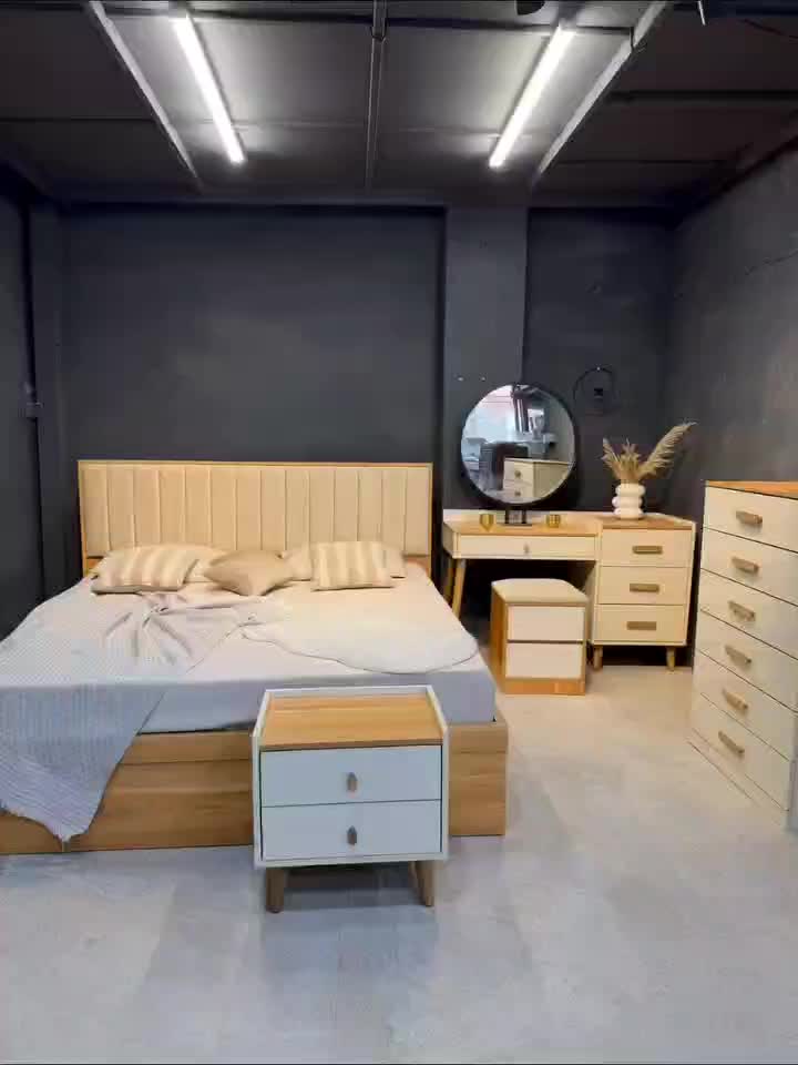 سرویس خواب / تخت خواب دو نفره سیدنی پلاس|تخت و سرویس خواب|خرم‌آباد, |دیوار