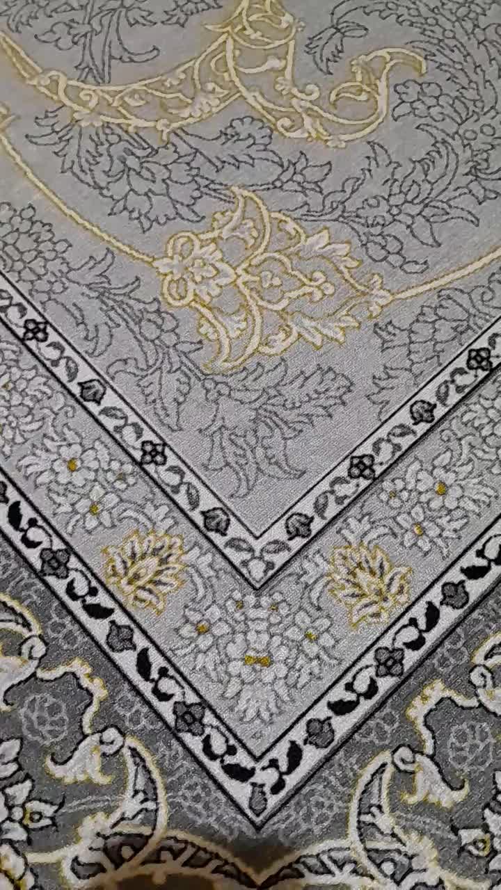 اقساط فرش 12و9و6 متری کناره سنتی طوسی طلایی زغالی|فرش|تهران, بازار|دیوار