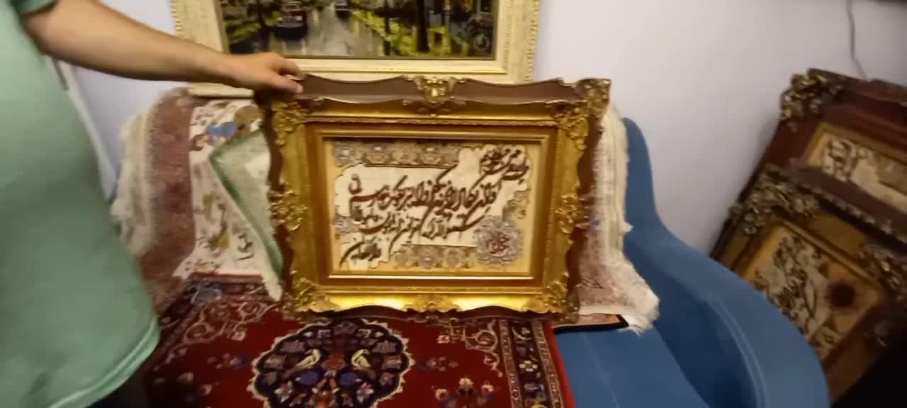 تابلو فرش های دستباف ایه کادویی مناسب قیمت golha|تابلو فرش|تهران, نارمک|دیوار