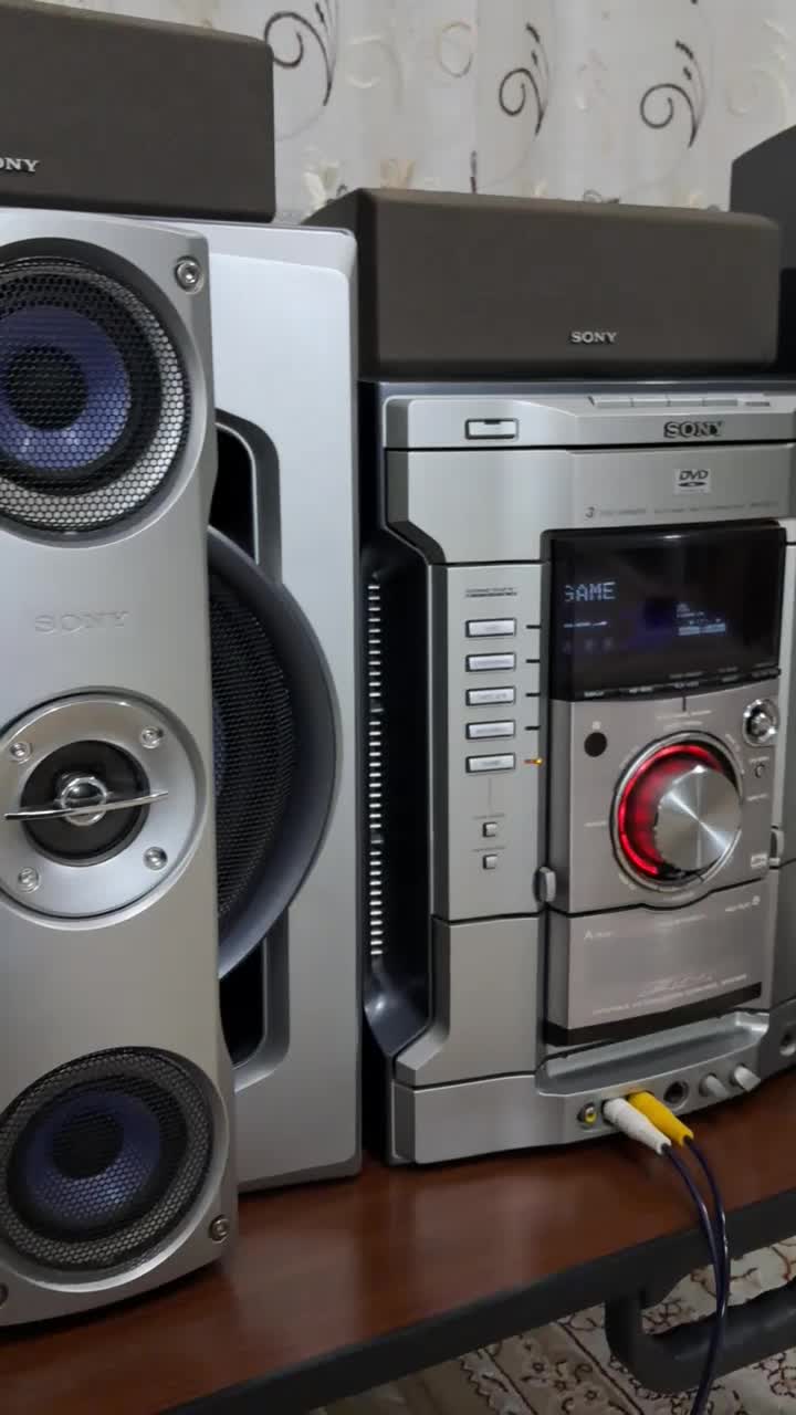 ظبط شاهکار و هیولای سونیGN77 Dدرحد|سیستم صوتی خانگی|اصفهان, آبشار|دیوار