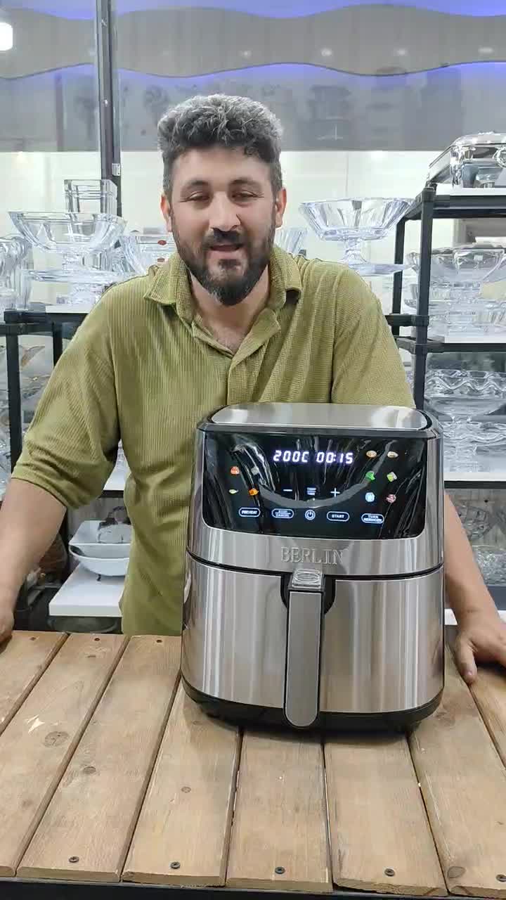 سرخکن بدون روغن برلین 500b با یک سال ضمانت|اجاق گاز و لوازم برقی پخت‌وپز|کرج, انبار مپنا|دیوار