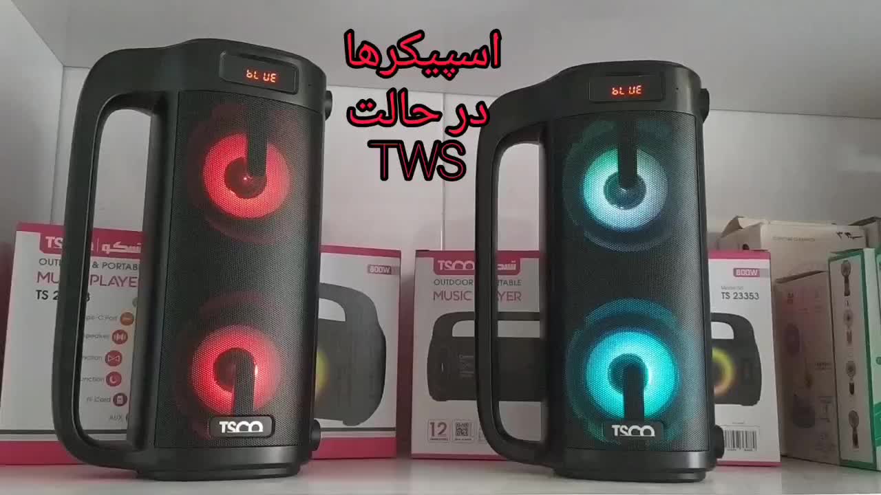 اسپیکر تسکو بلوتوثی رادیوFMقابل حمل گارانتی ۱۴ماهه|پخشکننده همراه|تبریز, |دیوار