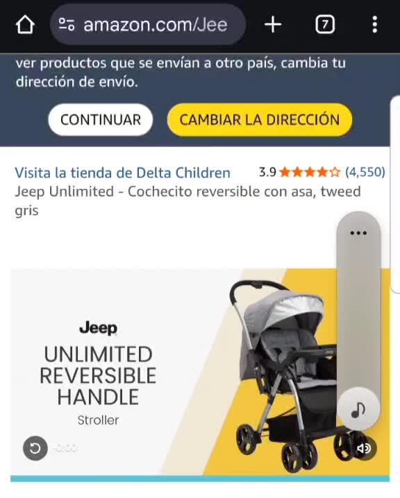 کالسکه خارجی برند jeep|کالسکه و لوازم جانبی|آزادشهر, |دیوار
