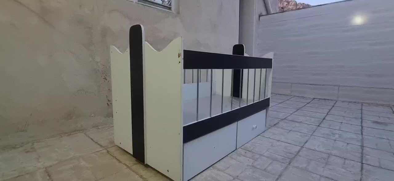 تخت گهواره کودک|تخت و صندلی بچه|ایلام, |دیوار