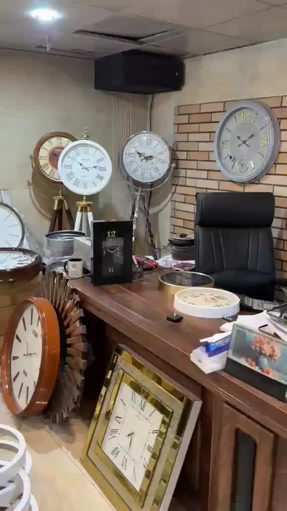 ساعت|ساعت دیواری و تزئینی|آباده, |دیوار