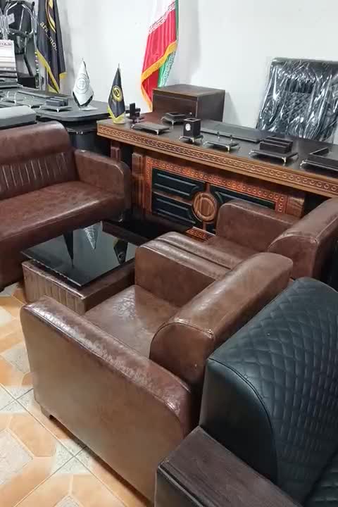 مبلمان نیم ست صندلی میزاداری کارمندی|مبلمان اداری|تهران, یافت آباد جنوبی|دیوار