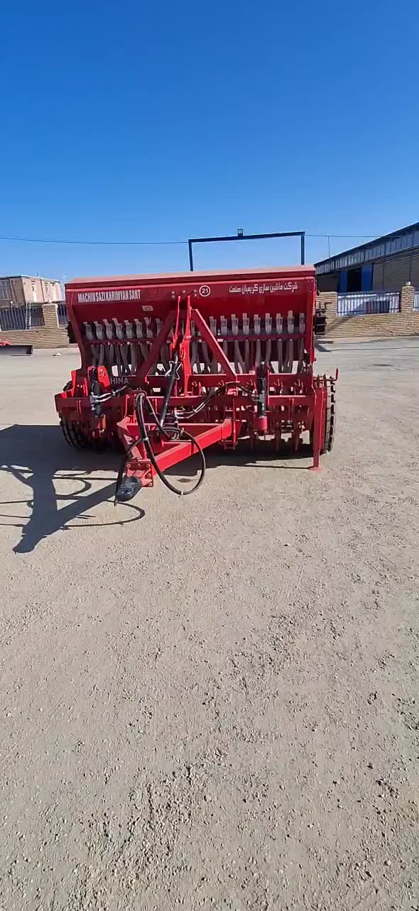 بذر کار صنعتی 21ردیفه دیسکی|ماشینآلات صنعتی|کرفتو, |دیوار