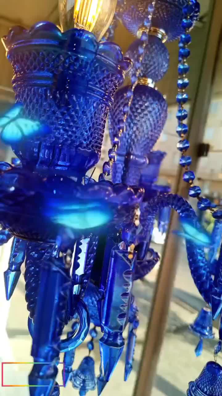 لوستر باکارا رنگی|لوستر و چراغ آویز|تهران, خلیج فارس|دیوار