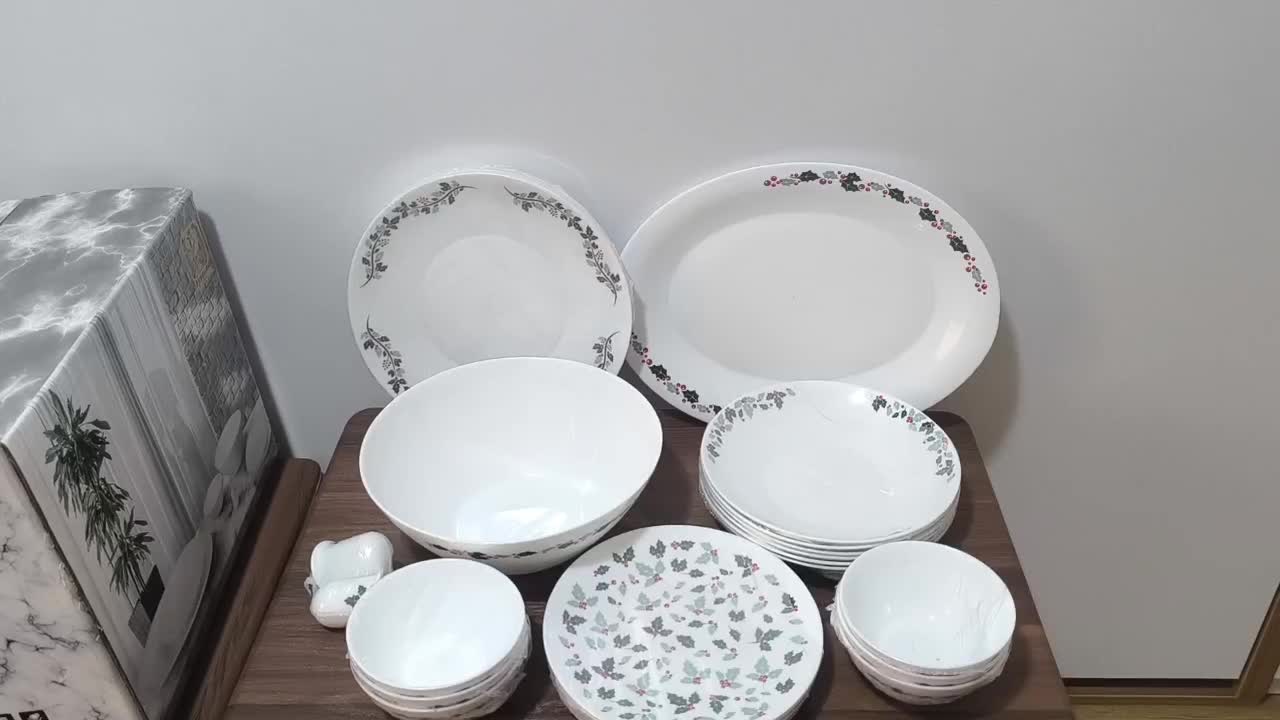 سه دست سرویس۲۸پارچه پارس اپال طرح کریسمس زیر قیمت|ظروف سرو و پذیرایی|تهران, سازمان آب|دیوار