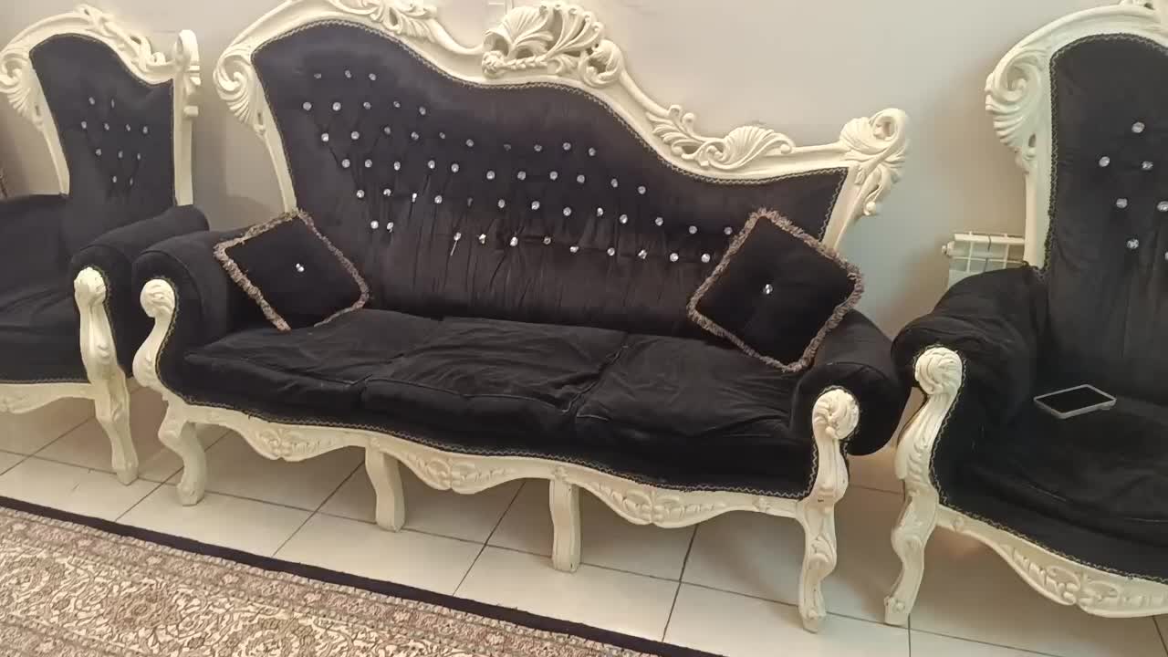 مبل ۷ نفره و آینه کنسول|مبلمان خانگی و میز عسلی|تهران, هرندی|دیوار