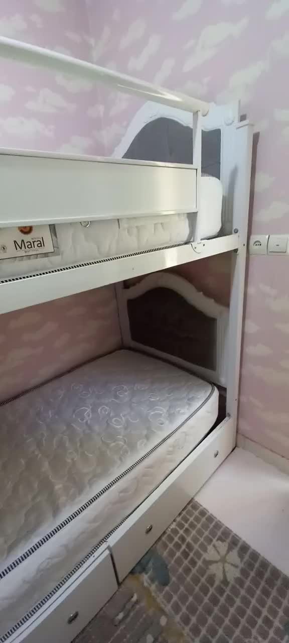 تخت دو طبقه با تشک رویال اصل|تخت و سرویس خواب|پاکدشت, پاکدشت (مامازند)|دیوار