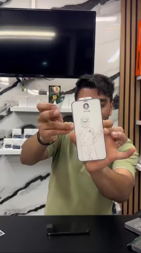 گلس صفحه کریستالگرین لاین|لوازم جانبی موبایل و تبلت|کاشان, بازار کاشان|دیوار