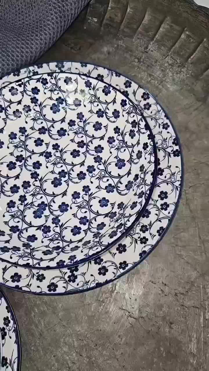 ست پذیرایی گل آبی برند دنی هوم|ظروف سرو و پذیرایی|تهران, بازار|دیوار