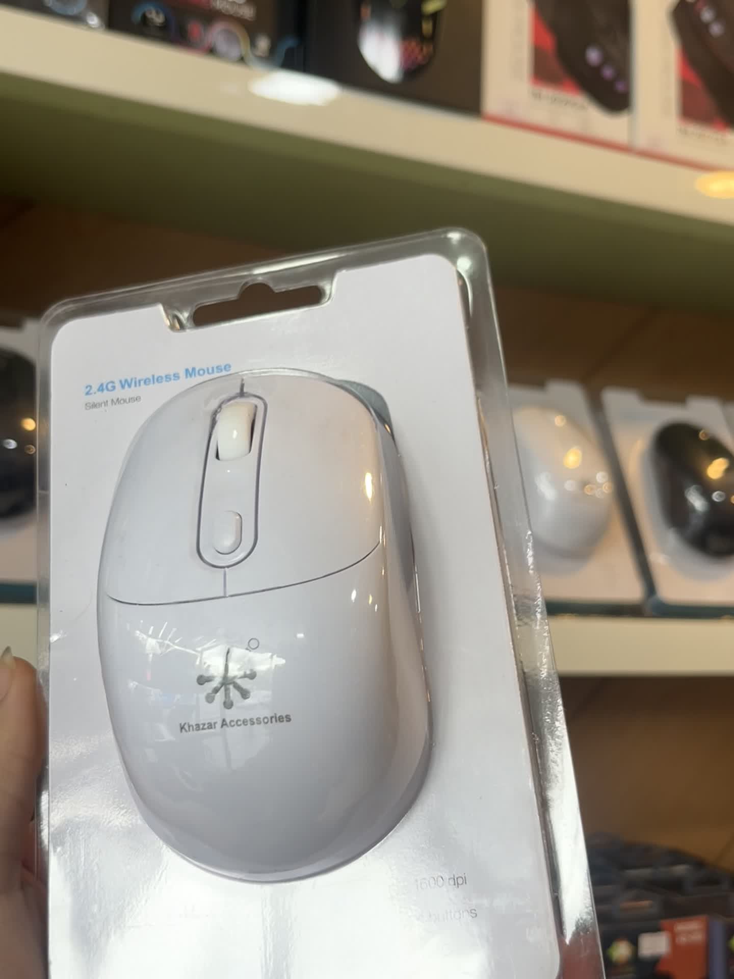 ماوس خزر اکسسوری Wireless 2.4 mouse 1600 dpi|قطعات و لوازم جانبی رایانه|بابل, |دیوار