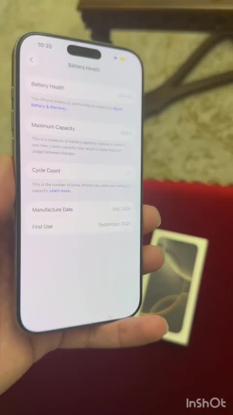 بدون رجیستر iPhone 16 Promax 256za seri m|موبایل|تهران, قیطریه|دیوار