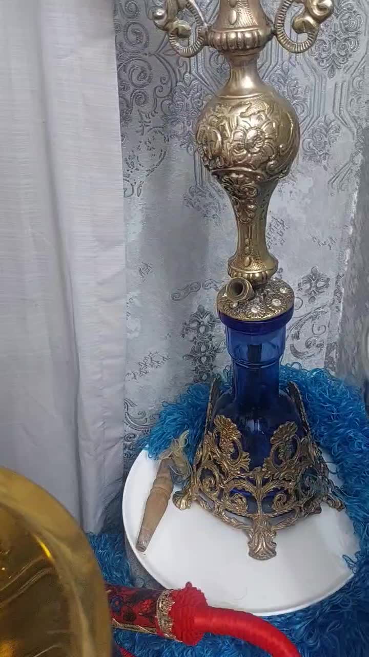 قلیون برنز  برنجی مسی   وزن   وزیبا فرشته|صنایع دستی و سایر لوازم تزئینی|تهران, فلاح|دیوار