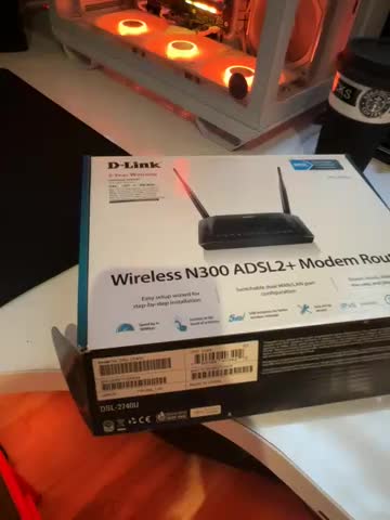 مودم روتر دی لینک DLink DSL 2740U اورجینال|مودم و تجهیزات شبکه|ری, حمزه‌آباد|دیوار