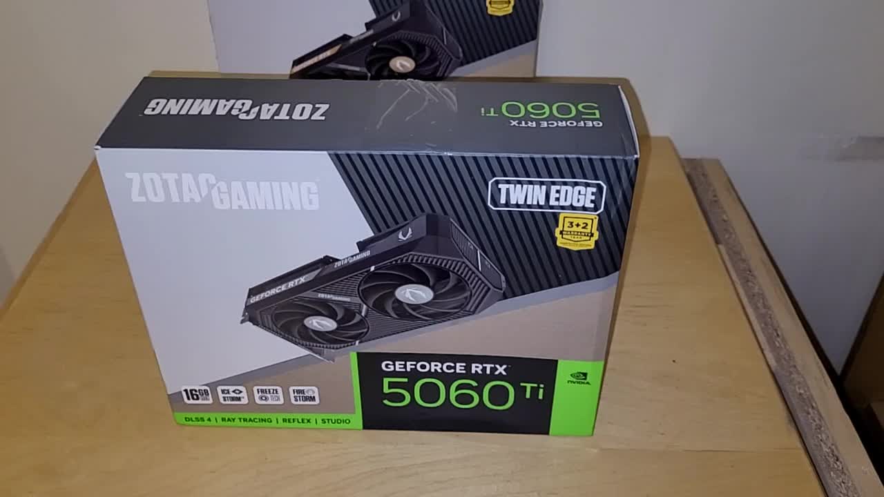 RTX 5060 ti 16gb zotac twin edge کارت گرافیک|قطعات و لوازم جانبی رایانه|تهران, نیاوران|دیوار