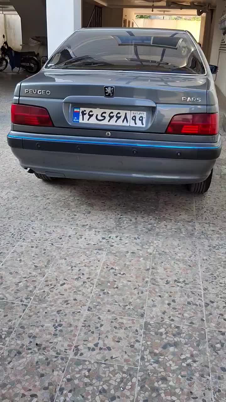 پژو پارس خاکستری متالیک مدل ۹۰|خودرو سواری و وانت|رشت, منظریه|دیوار