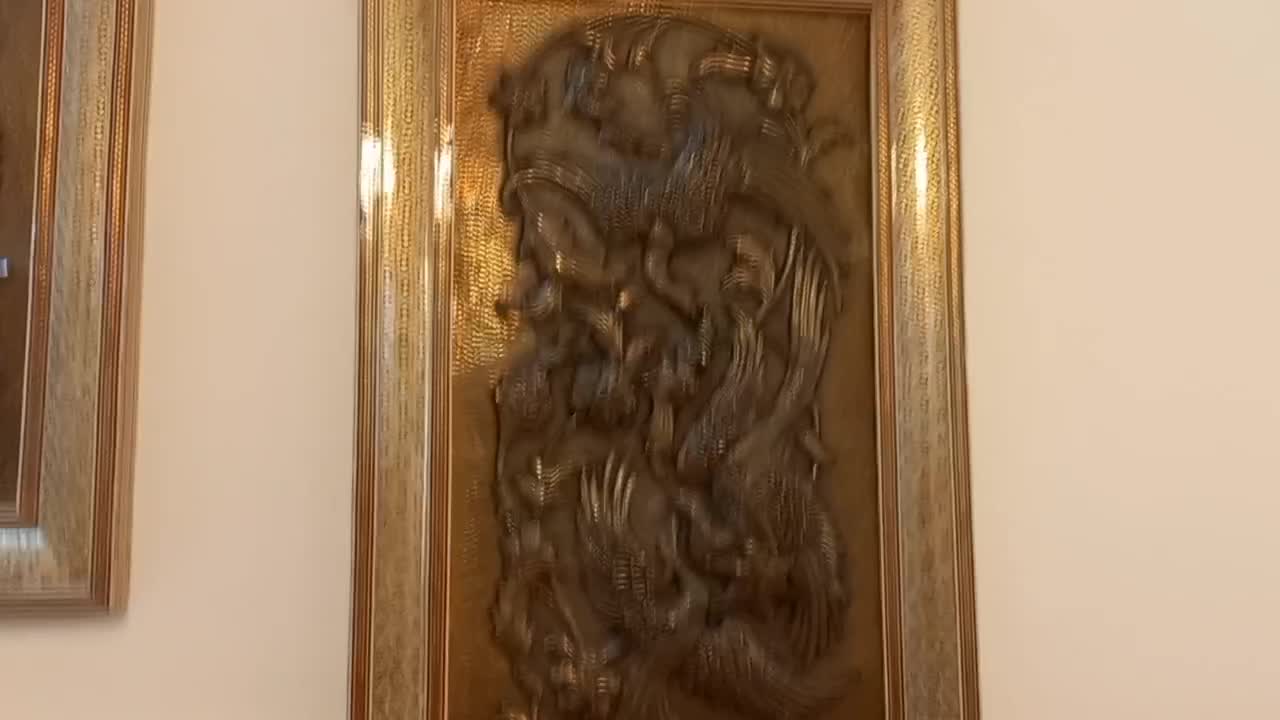 یک جفت قاب مسی دور منبت وقاب اینه کاری|صنایع دستی و سایر لوازم تزئینی|تهران, قناتکوثر|دیوار