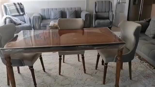 میز وصندلی چوبی غذا خوری|میز و صندلی غذاخوری|بوکان, |دیوار