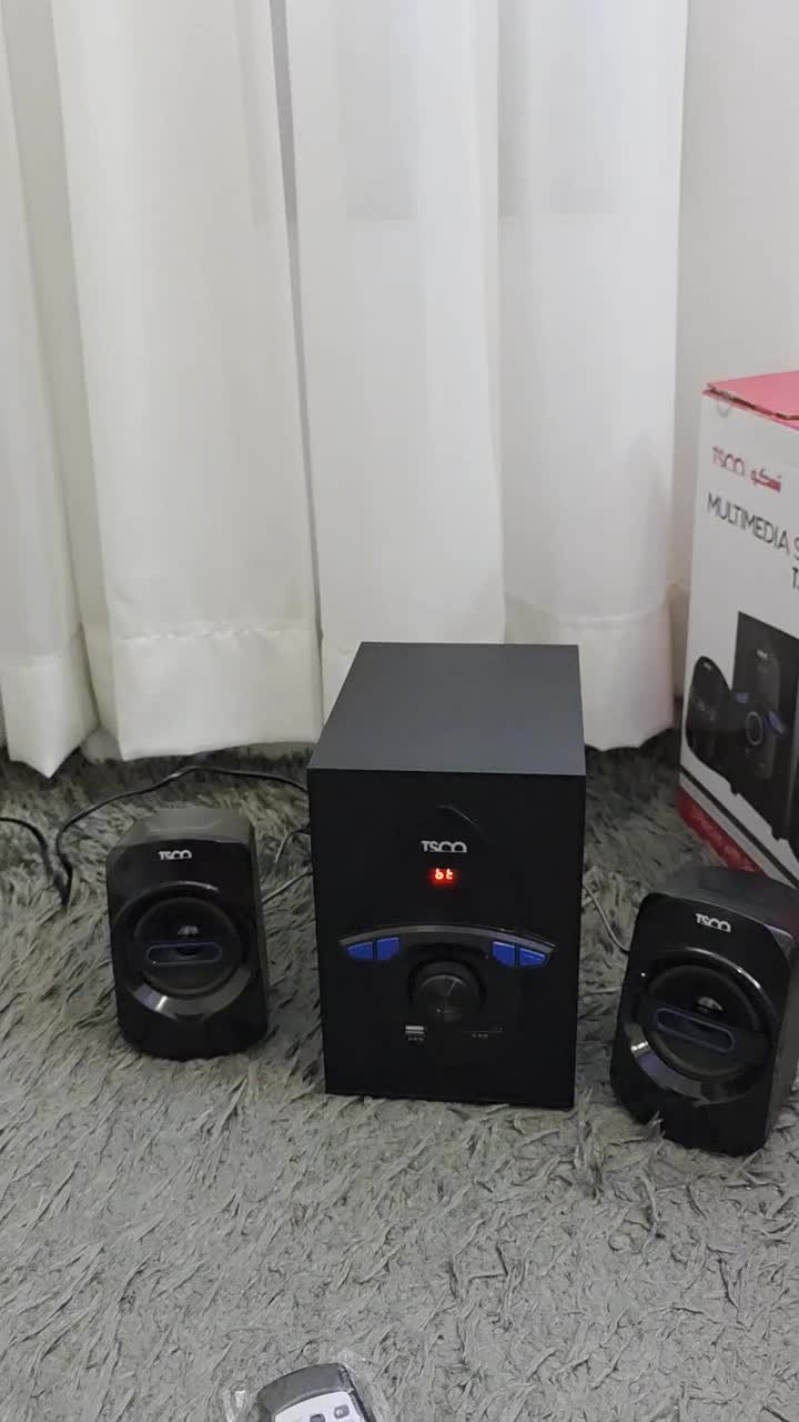 اسپیکر رومیزی بلوتوثی تسکو (در حد نو)|سیستم صوتی خانگی|ری, اقدسیه|دیوار
