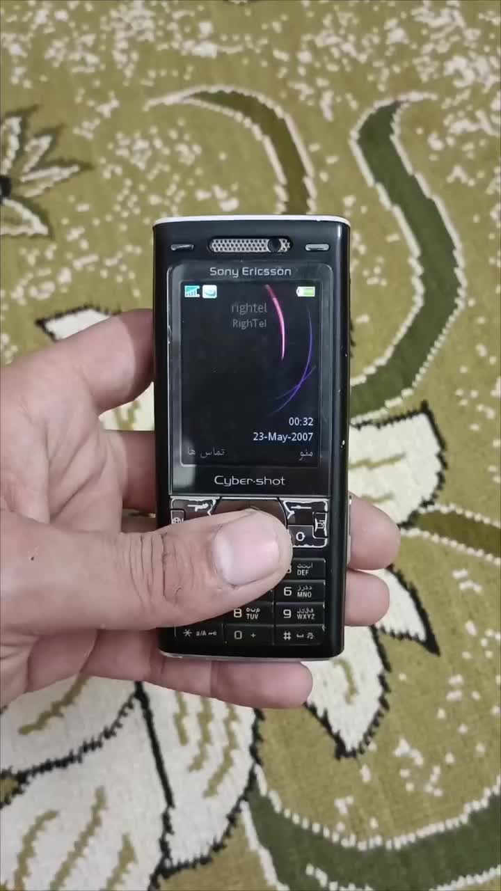 سونی اریکسون k800|موبایل|سنگر, |دیوار