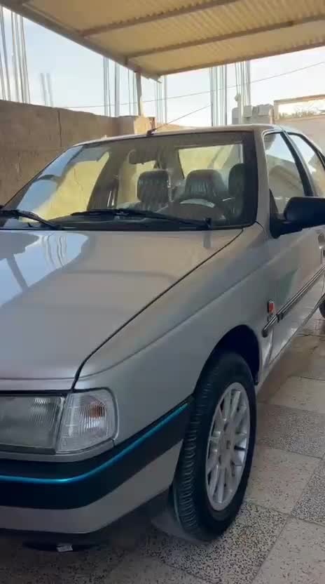 پژو۴۰۵ نقره ای مدل ۹۶ پلاک شهرستان|خودرو سواری و وانت|میناب, |دیوار