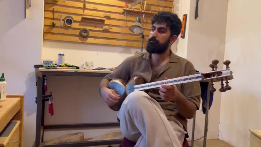 ساز تار|سازهای سنتی|تهران, سلسبیل جنوبی|دیوار