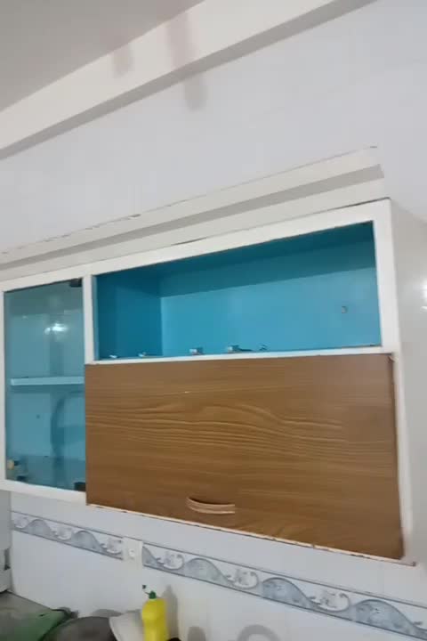 چهار متر کابینت فلزی دست دوم تمیز|مصالح و تجهیزات ساختمان|سلامی, |دیوار