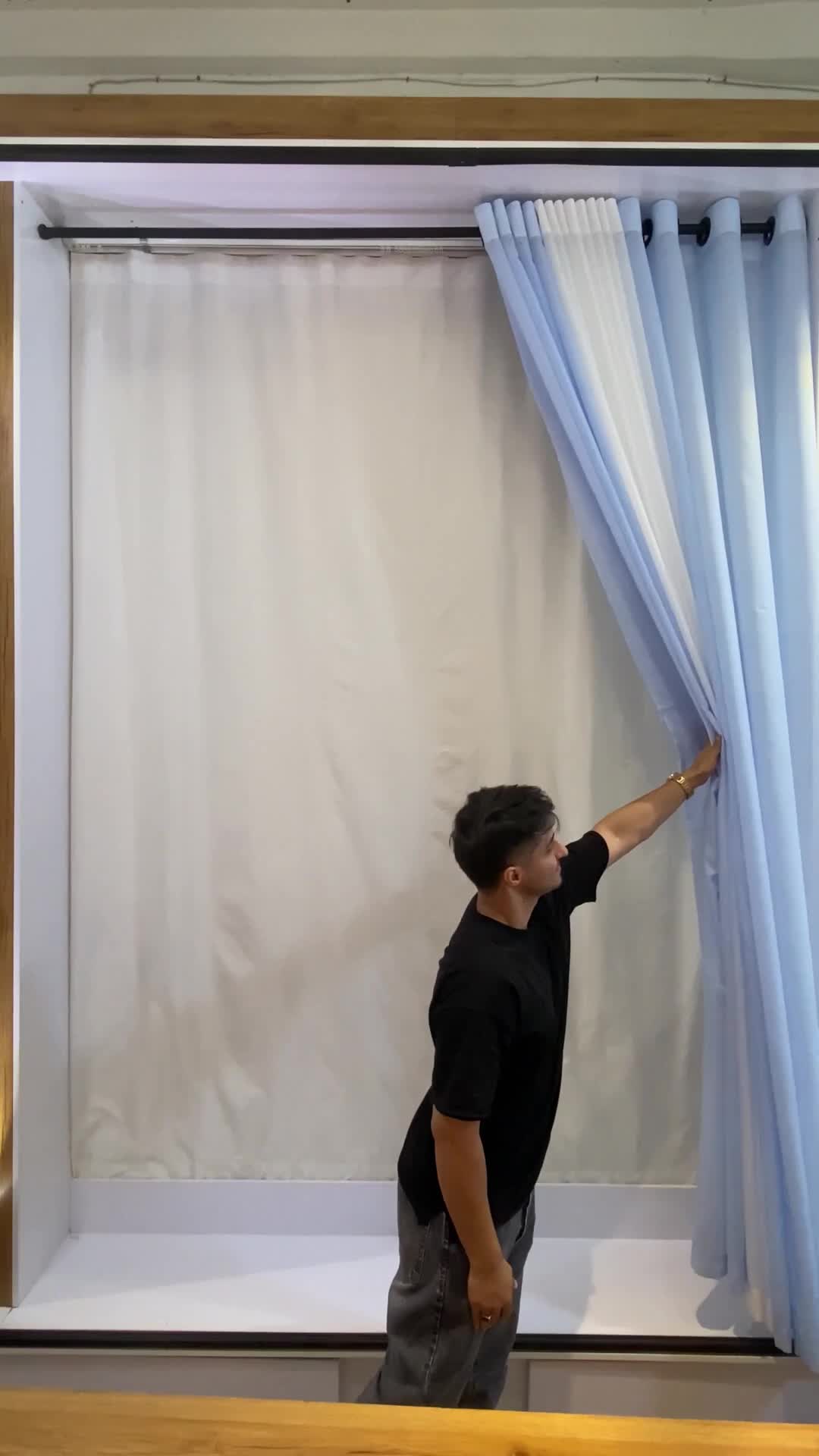 پرده آماده منصوری فقط ۳۸۰تومن|پرده، رانر، رومیزی|بهشهر, |دیوار