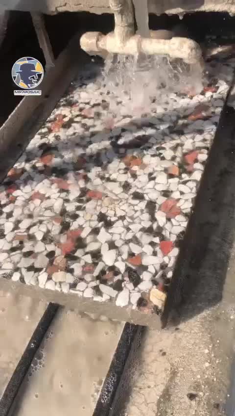 انواع واش بتن برجسته (موزاییک شسته)|عمده‌فروشی|تهران, خلیج فارس|دیوار