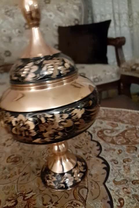 شکلات خوری مسی الماس تراش|صنایع دستی و سایر لوازم تزئینی|تهران, زرگنده|دیوار