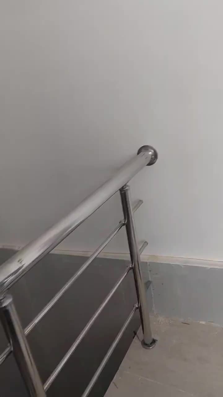 نرده استیل حفاظ پله|مصالح و تجهیزات ساختمان|سیرجان, |دیوار