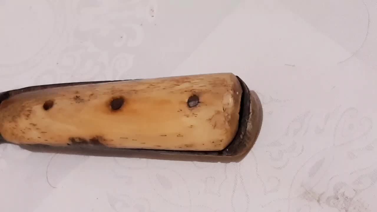 چاقوی چلی ساز وسمی عتیقه قدیمی|کلکسیون اشیاء عتیقه|آزادشهر, |دیوار