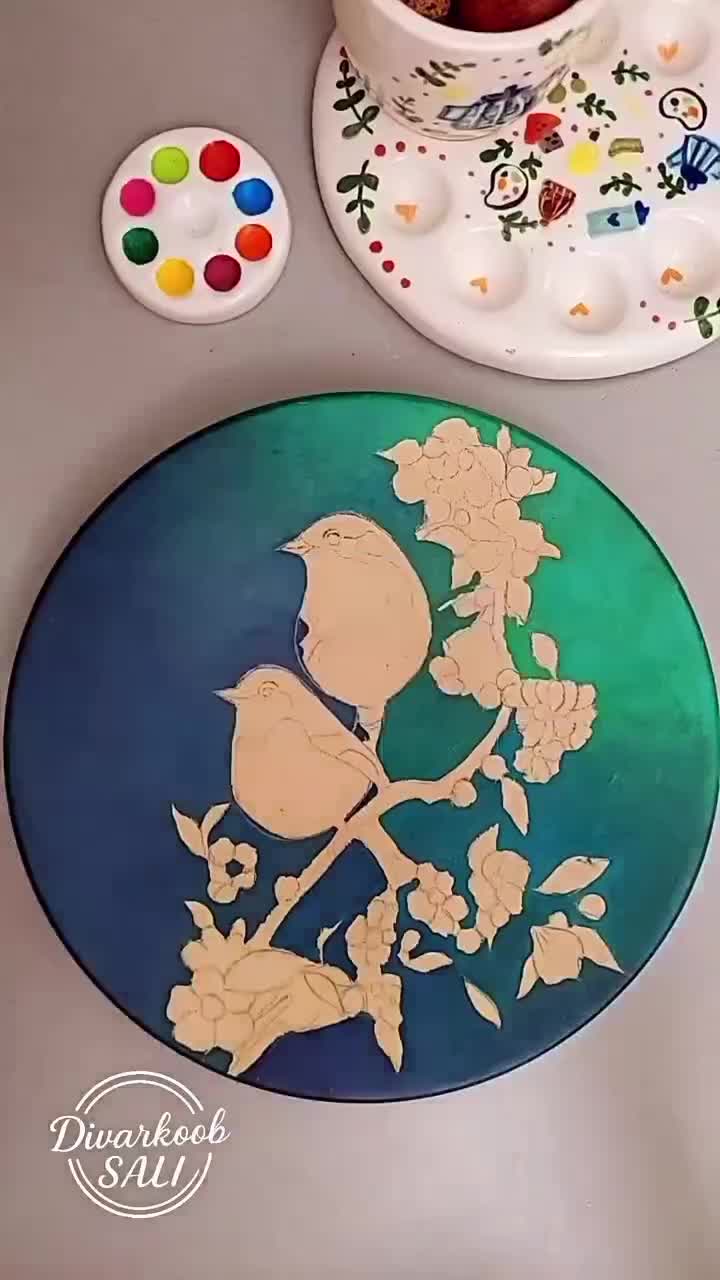 دیوارکوب سفالی|صنایع دستی و سایر لوازم تزئینی|زبرخان, |دیوار