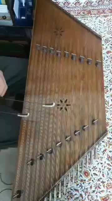 سنتور حسین زاده|سازهای سنتی|شیراز, نصر|دیوار