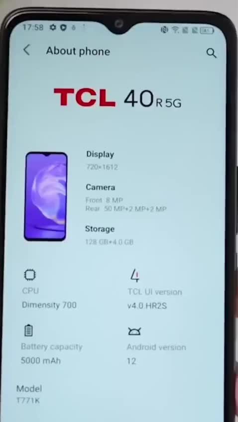 گوشی TCLآکبندوپلمپ(5G)اینترنت باگارانتی18ماهه بخون|موبایل|قم, دورشهر|دیوار