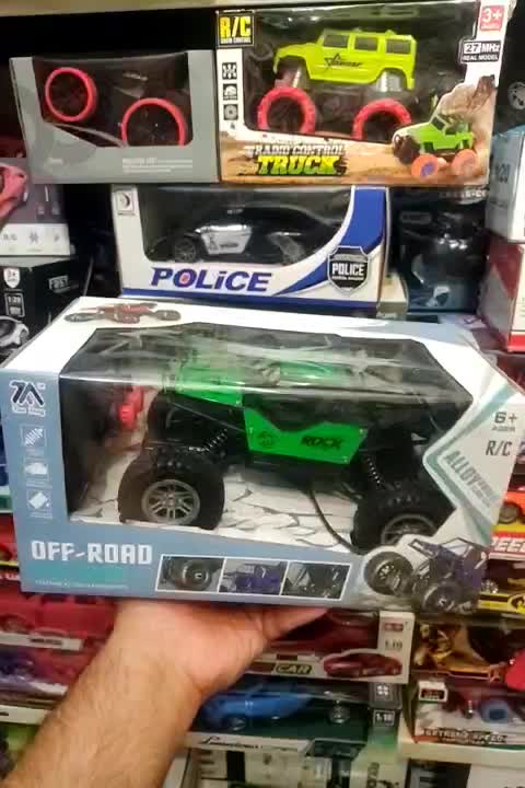 ماشین آفرود قدرتی شارژی کنترلی رویه فلزی خارجی|اسباببازی|تهران, گمرک|دیوار