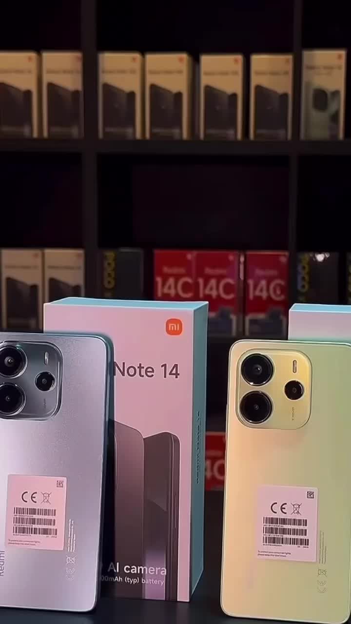 نوت 14 شیائومی اقسا.طی بدون پیش پرداخت|موبایل|خرمآباد, |دیوار